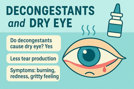 Decongestants and Dry Eye: What Allergy and Cold Relief Means for Your Eyes