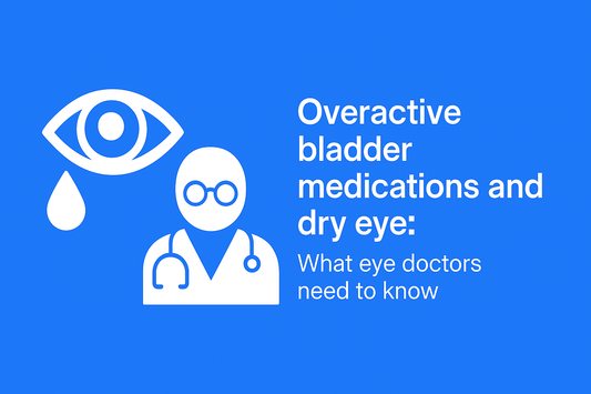 Overactive Bladder Medications and Dry Eye blog graphic