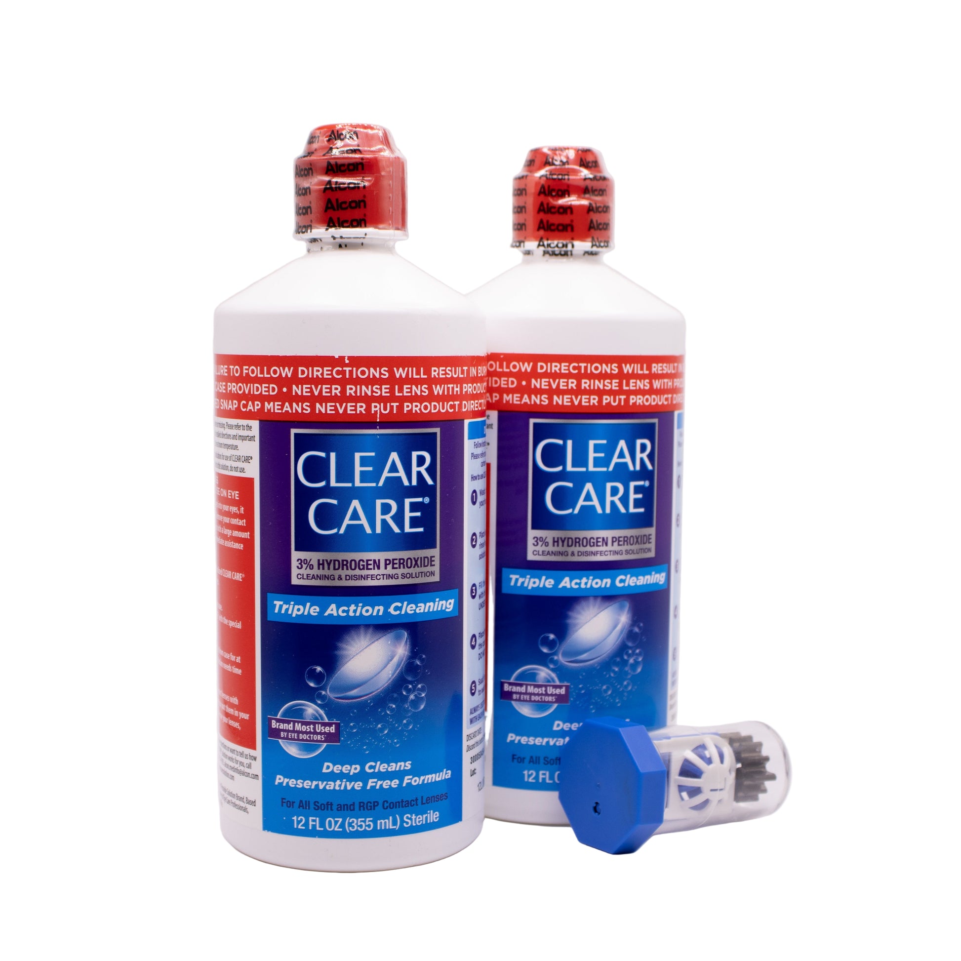 clear care triple action 2 pack
