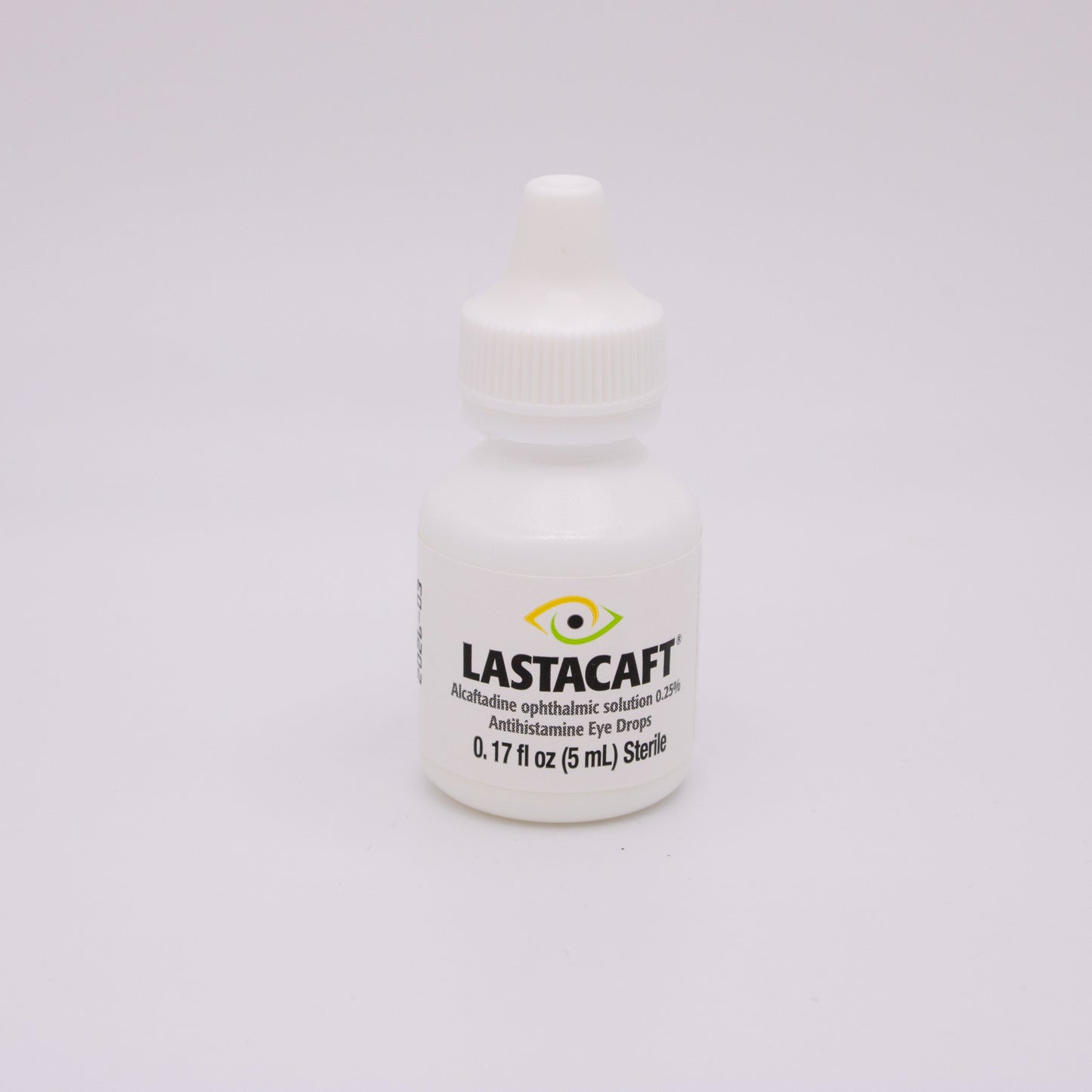 Lastacaft Allery Relief bottle on a white background