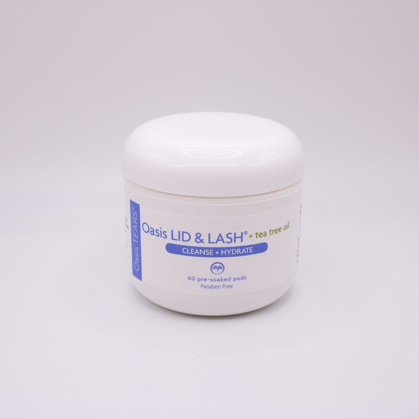 Oasis Lid & Lash container on a white background