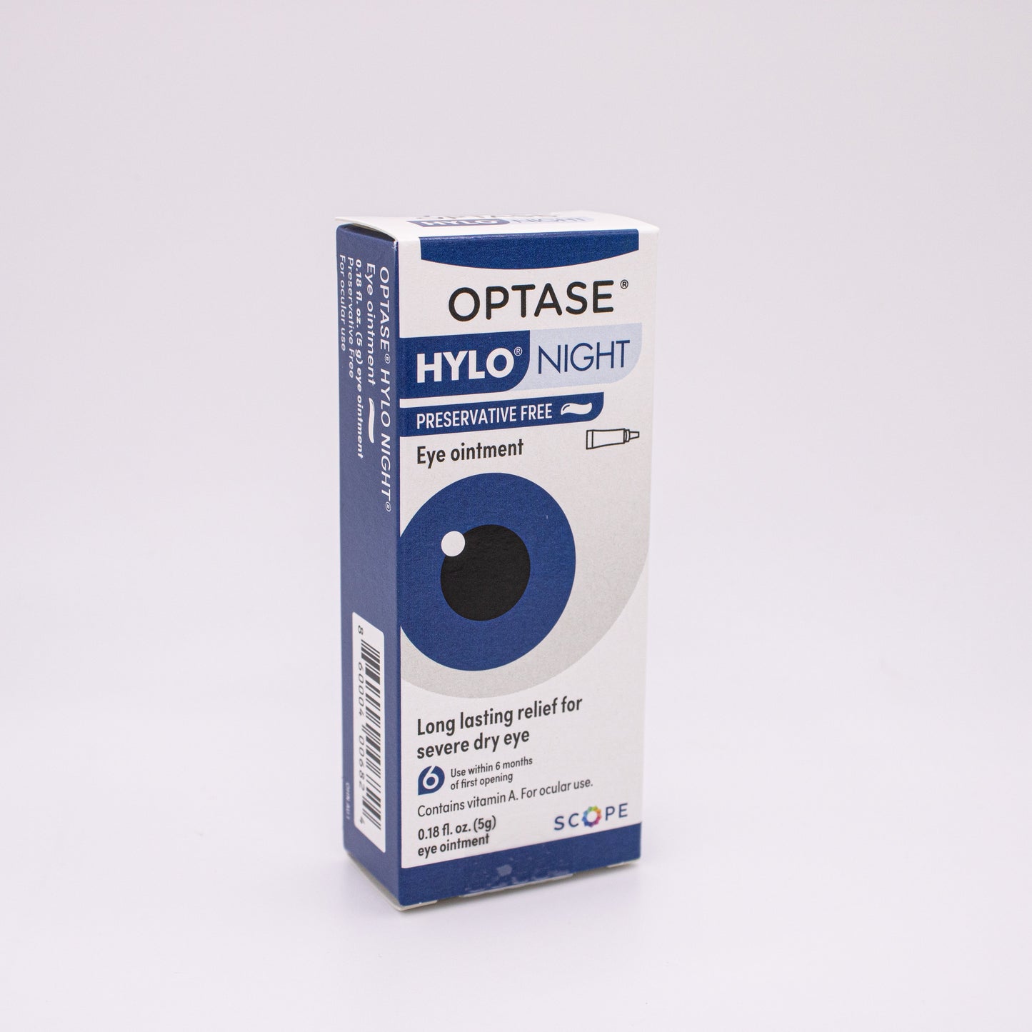 Optase Hylo Night Dry Eye Ointment