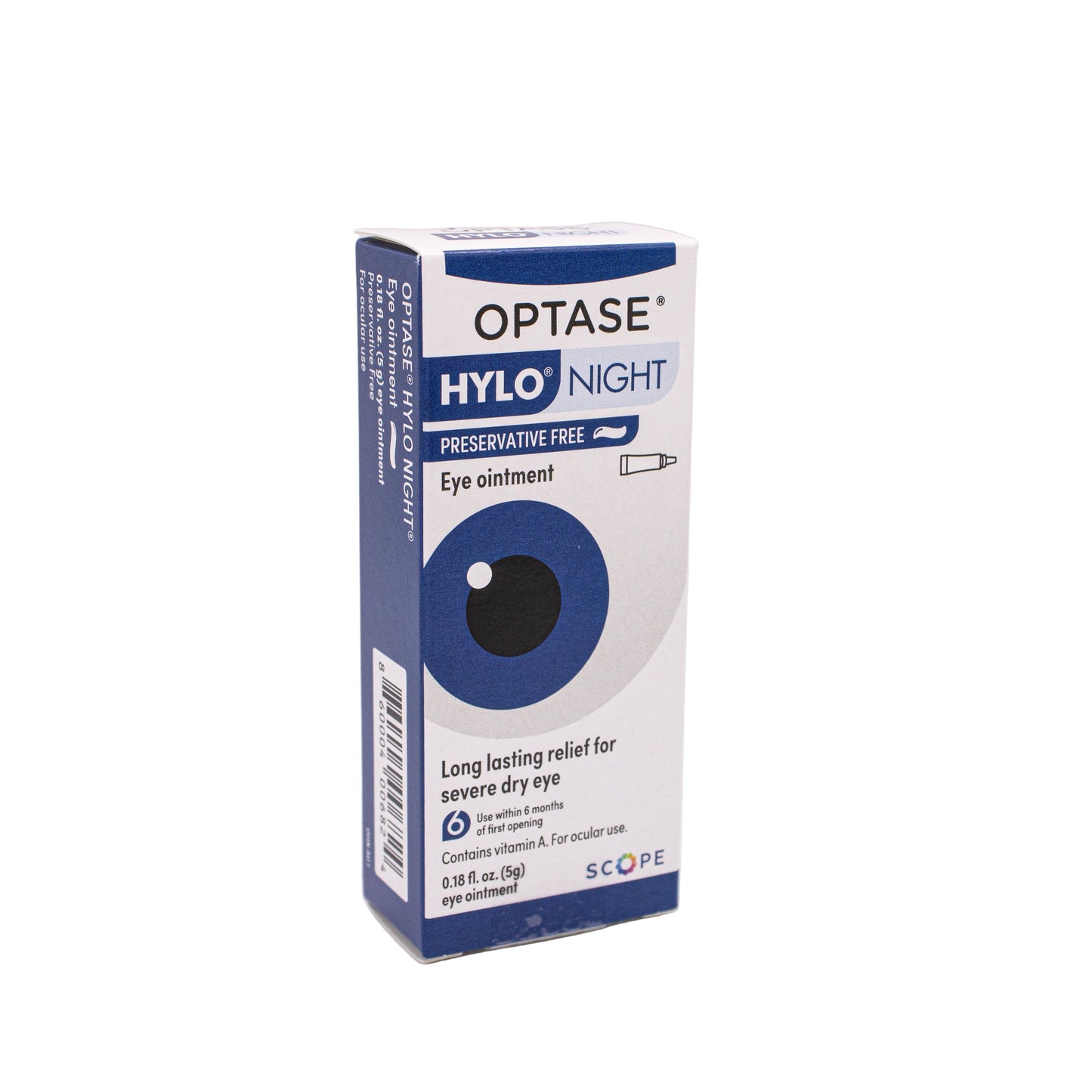 Optase Hylo Night Dry Eye Ointment