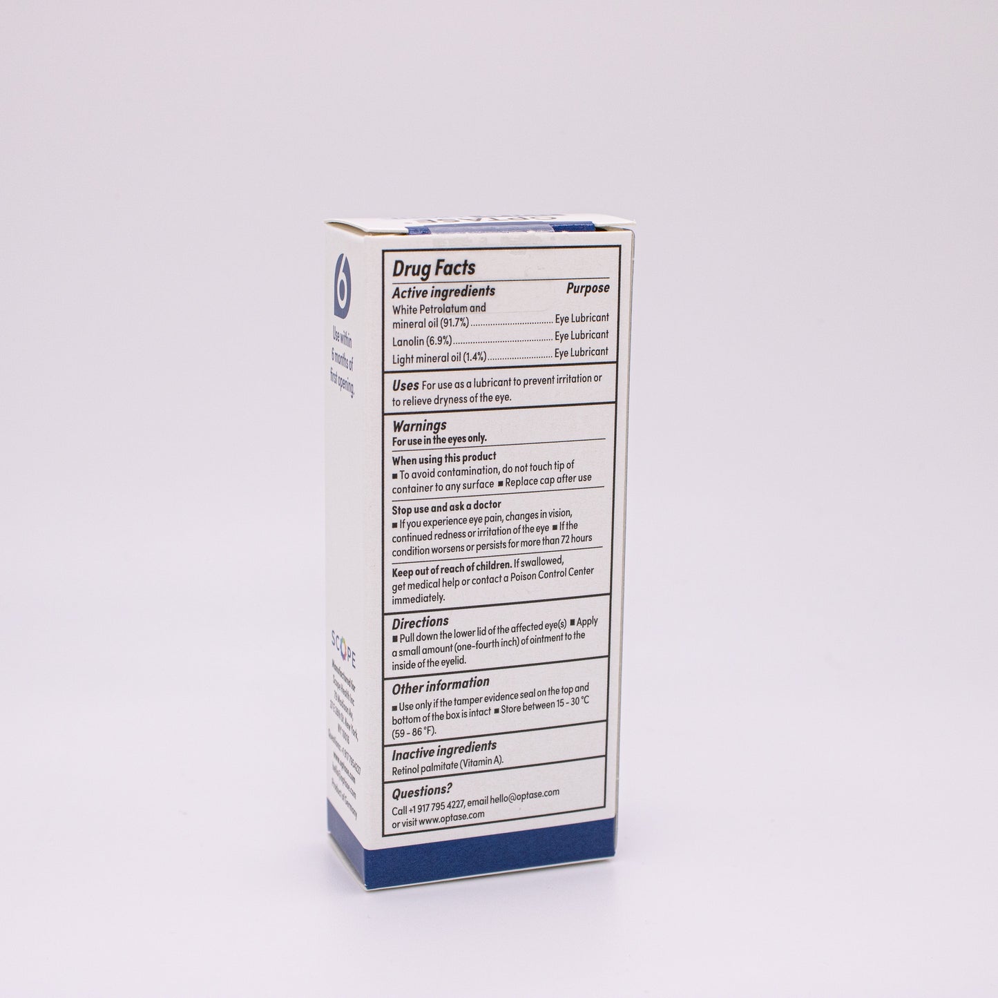 Optase Hylo Night Dry Eye Ointment