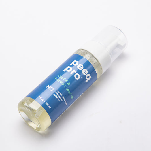 Peeq Pro Foaming Eyelid & Facial Cleanser