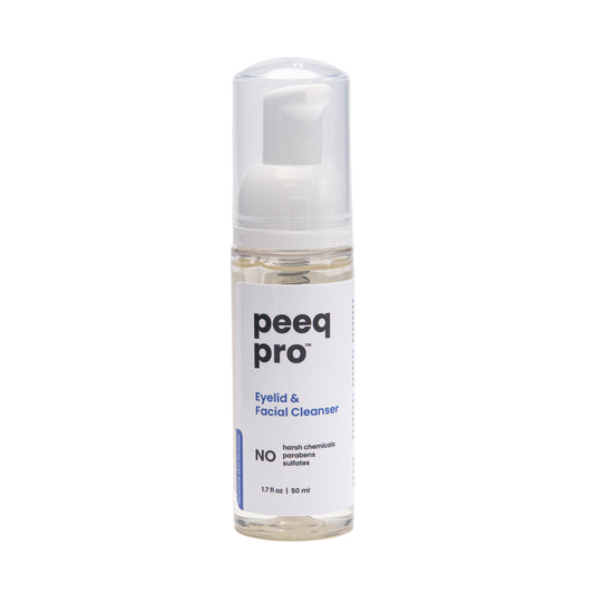 Sensitive Skin Foaming Cleanser for Eyelids and Face Tea Tree Oil for Better Eyelid Hygiene 50ml