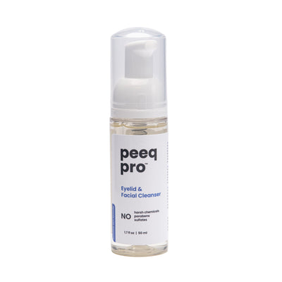 Sensitive Skin Foaming Cleanser for Eyelids and Face Tea Tree Oil for Better Eyelid Hygiene 50ml