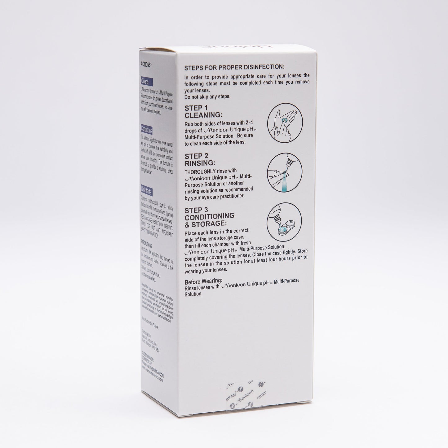 Unique pH box instructions