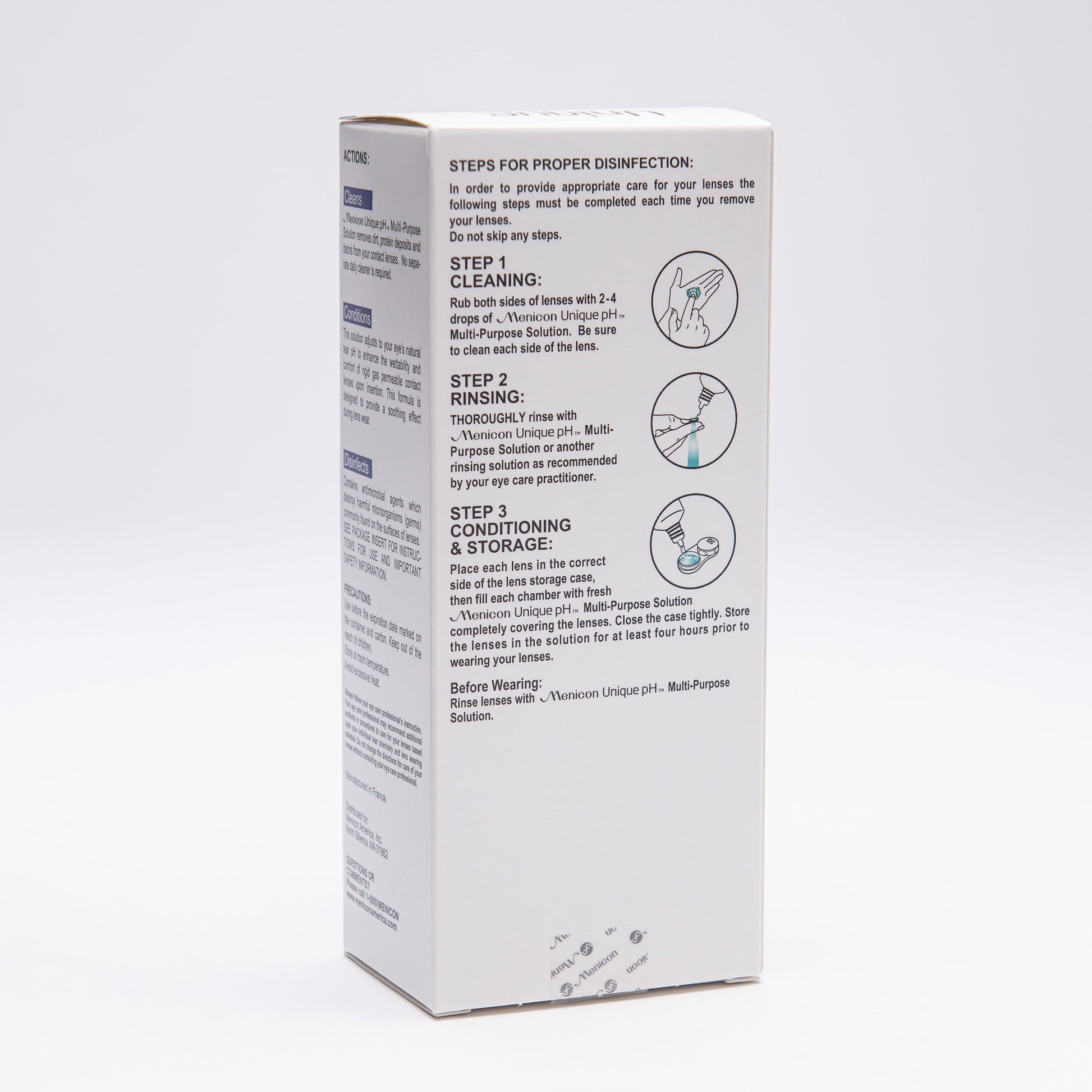Unique pH box instructions