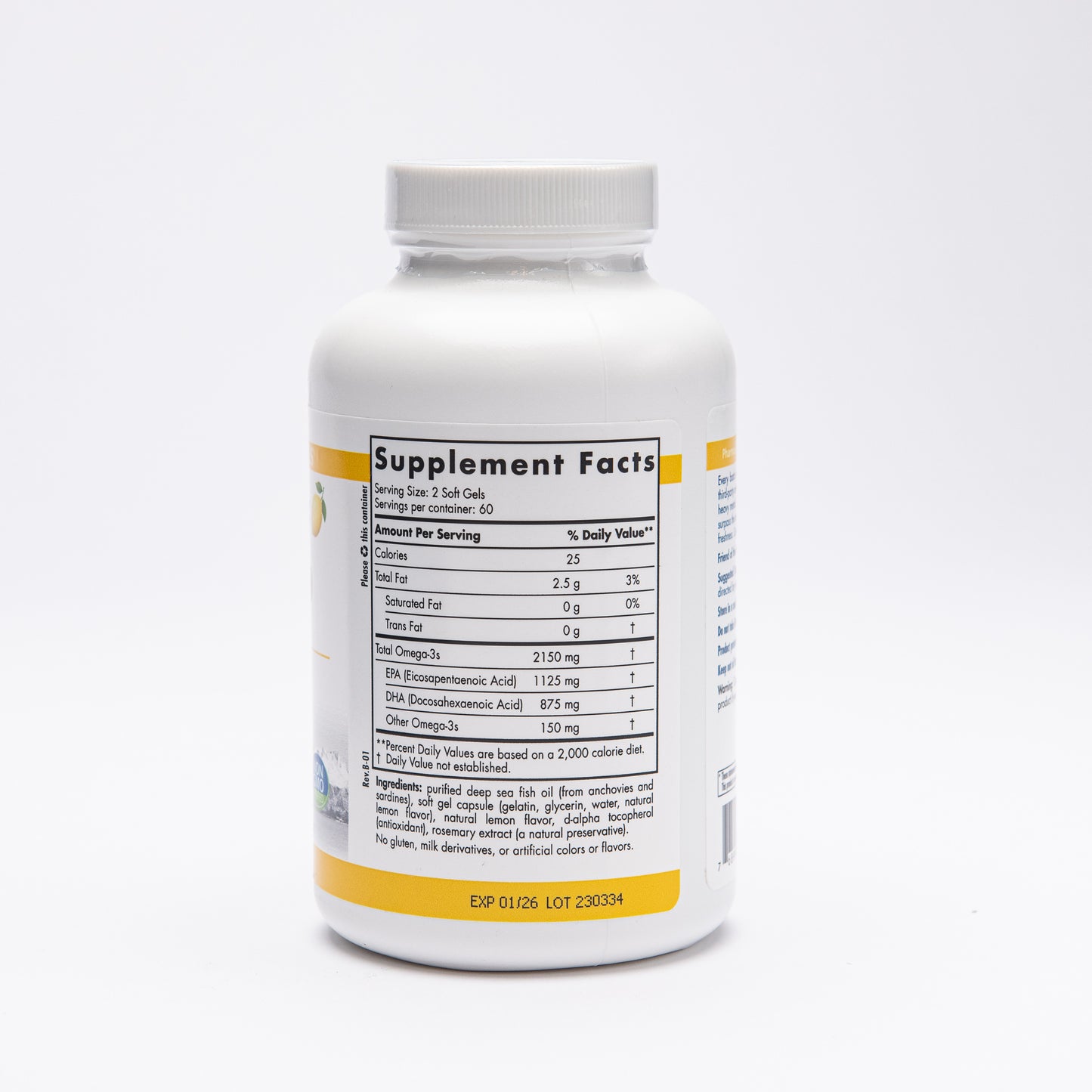 Nordic Naturals ProOmega 2000 - Lemon