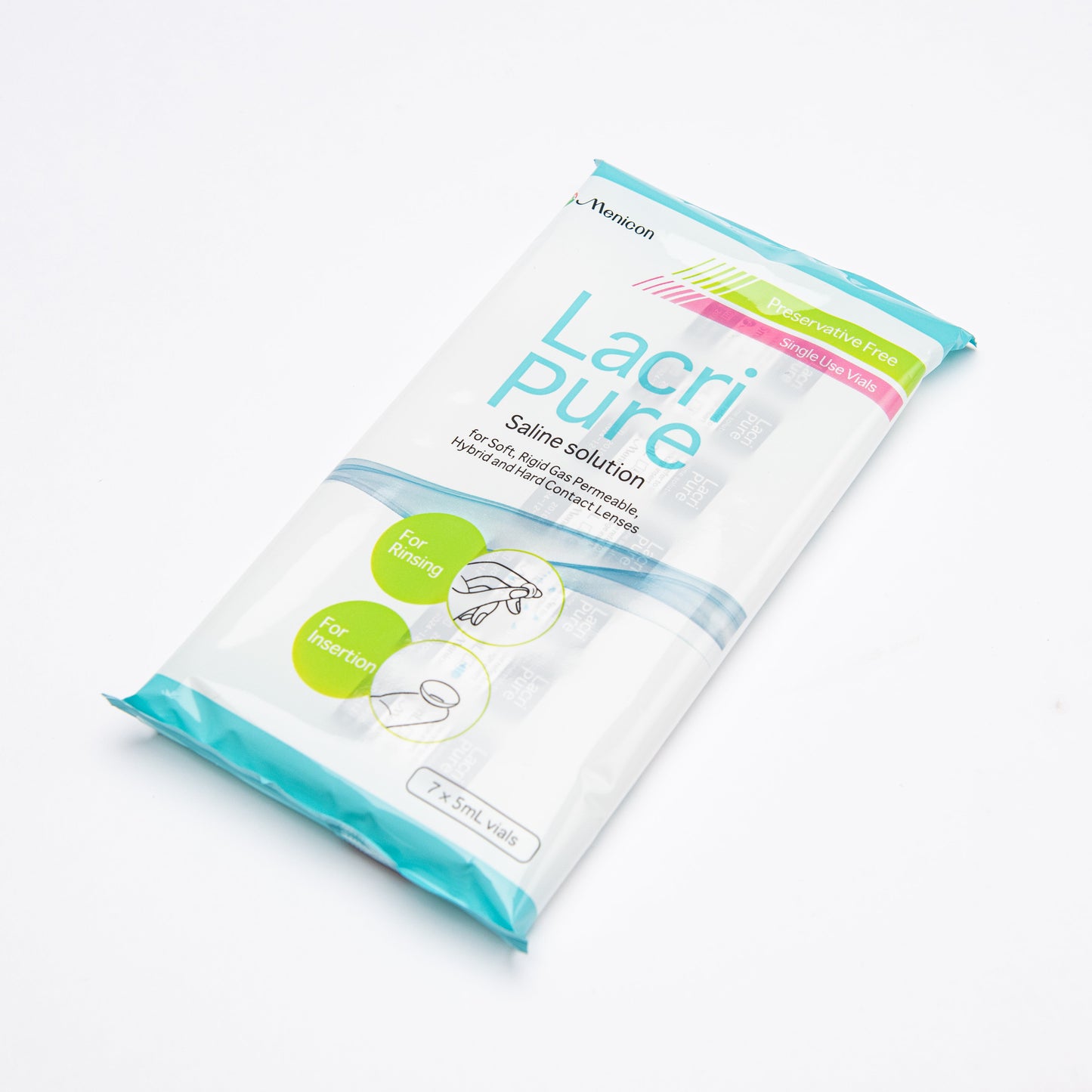 Menicon LacriPure Rinsing and Insertion Saline