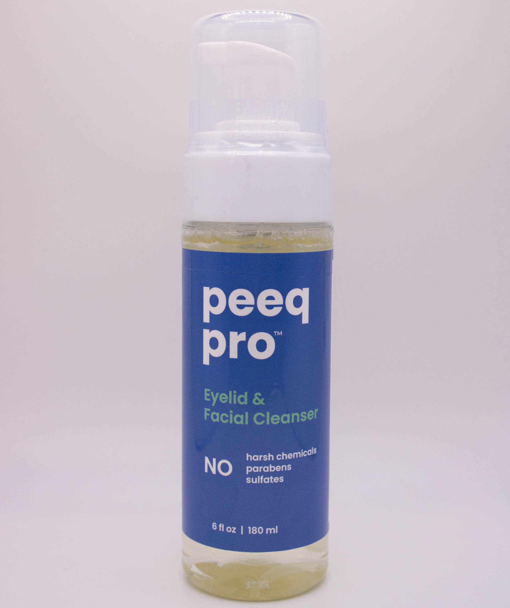 Peeq Foaming Eyelid and Facial Cleanser