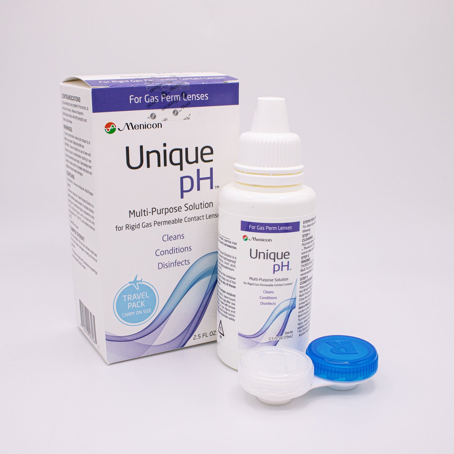 Unique pH box with product