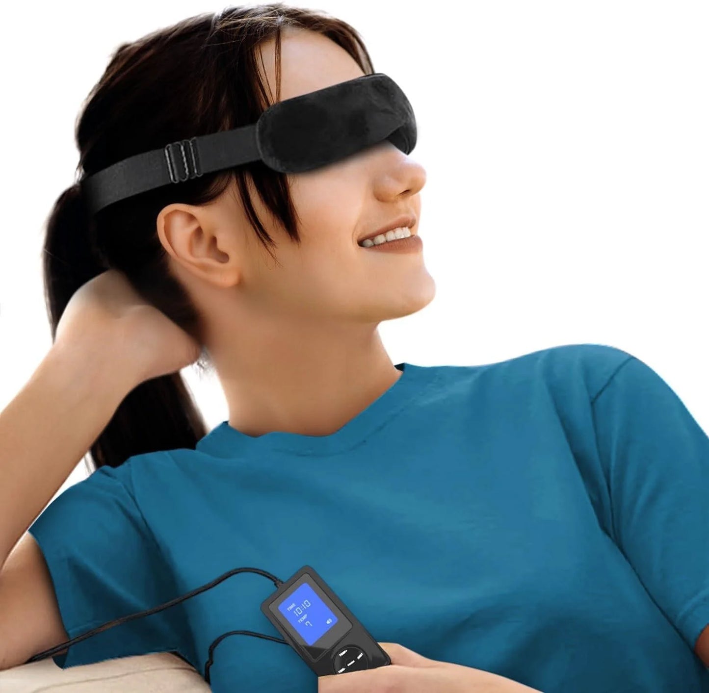 Dry Eye Relief Mask Electric Heated Warm Compress (Wizard Research)