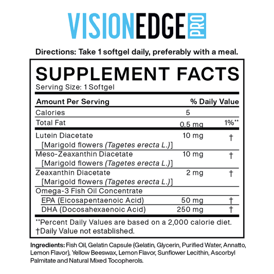 MacuHealth Vision Edge PRO Vitamins – 90 softgels