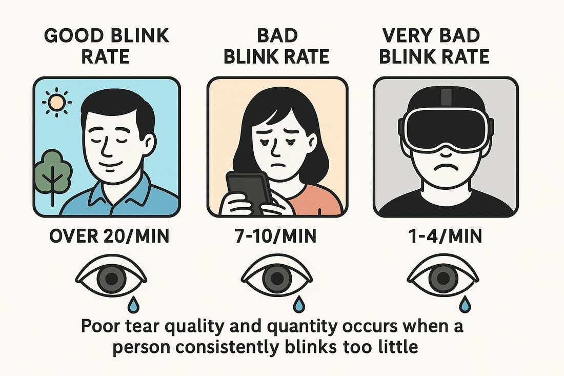 Why Do Screens Cause or Worsen Dry Eye Syndrome?