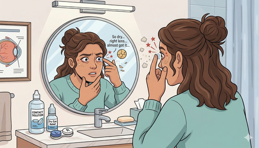 Dry Eyes from Contact Lenses: Causes and Prevention
