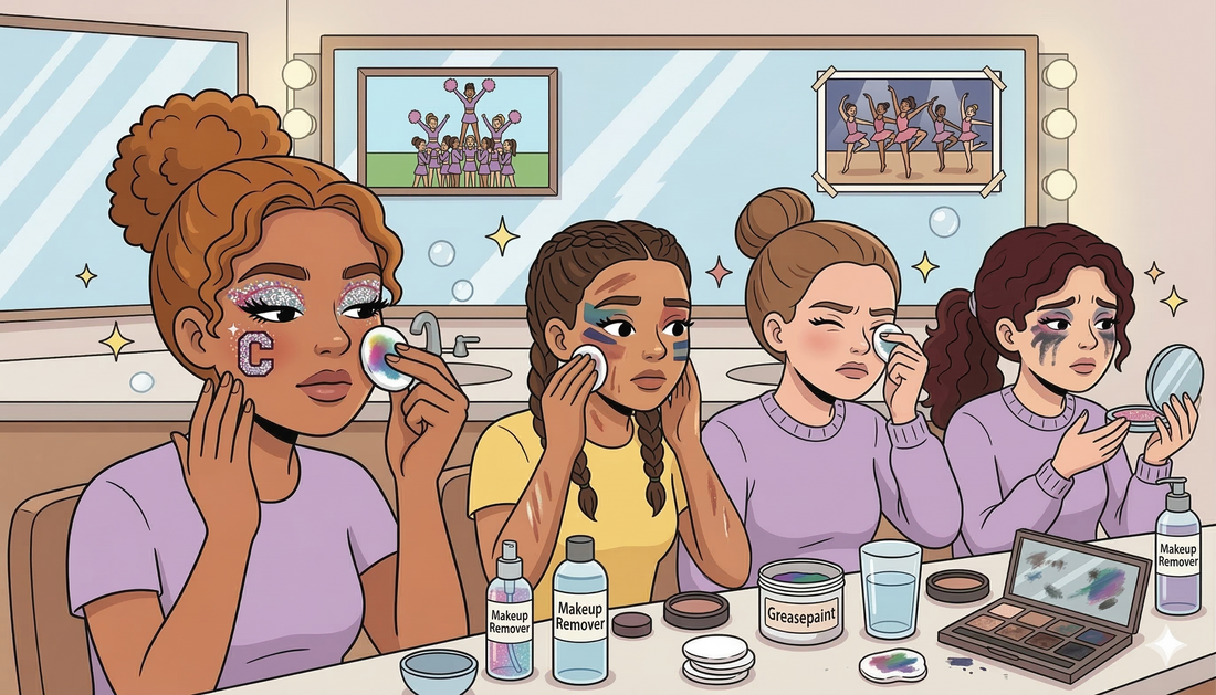 Post-Performance Eye Care Routine for Dancers & Cheerleaders