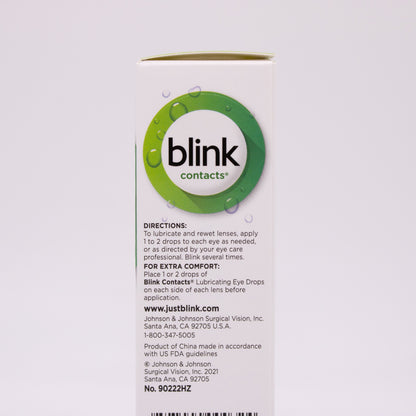 Blink Contacts Lubricating Eye Drops (10mL) Peeq Pro Blink Contacts Lubricating Eye Drops (10mL) Peeq Pro