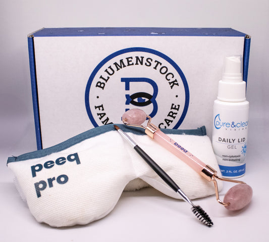 Blumenstock Custom False Eyelash Box with products