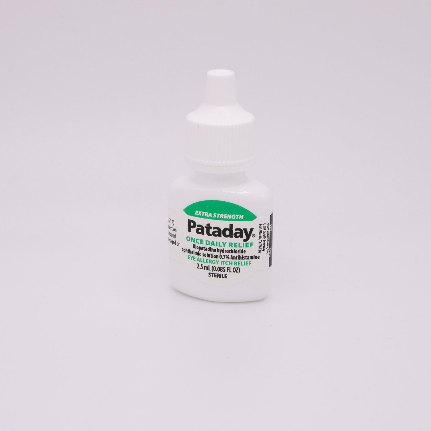 Pataday Once Daily bottle on a white background