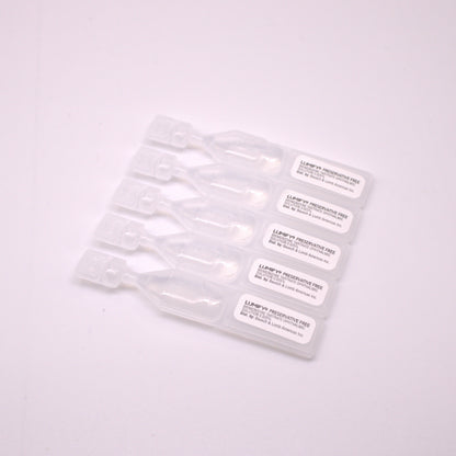 Lumify PF vials on white background