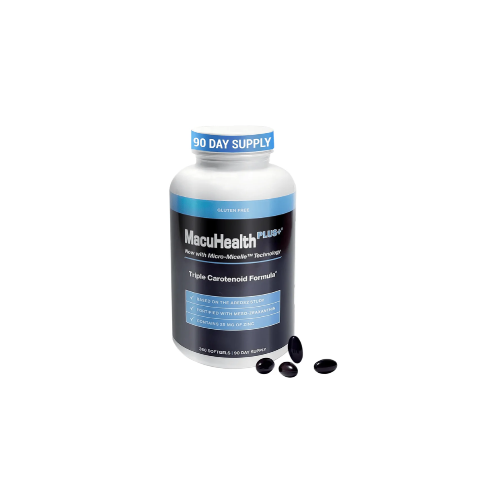 MacuHealth Plus+ Eye Supplement for Adults - Meso-Zeaxanthin, Lutein ...