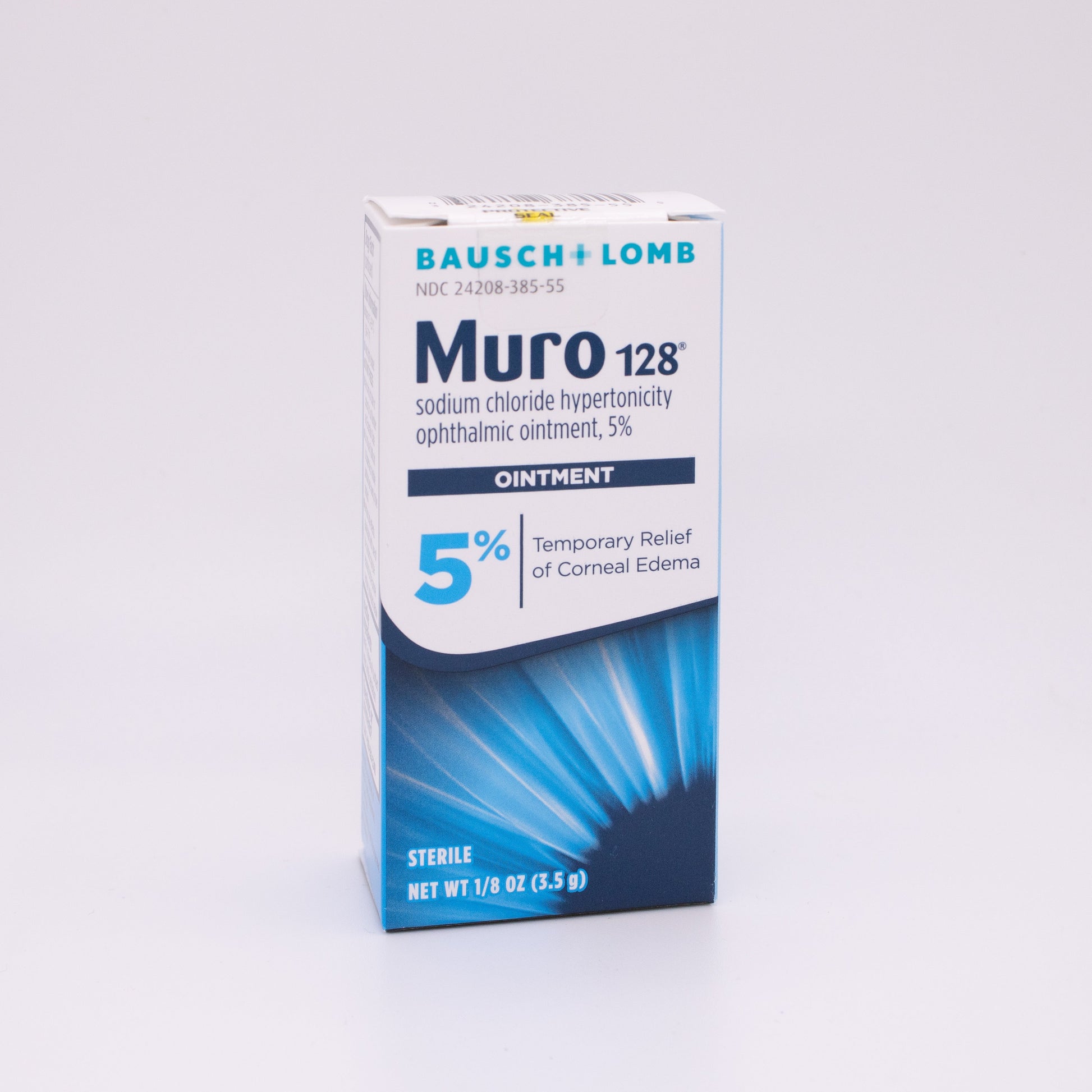Muro 128 ointment packaging on a white background