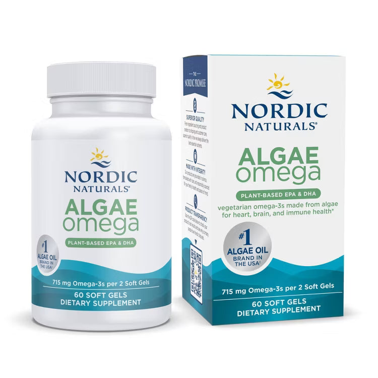 Nordic Naturals Algae Omega Softgels Vitamin – 60ct