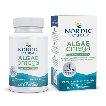 Nordic Naturals Algae Omega Softgels Vitamin – 60ct