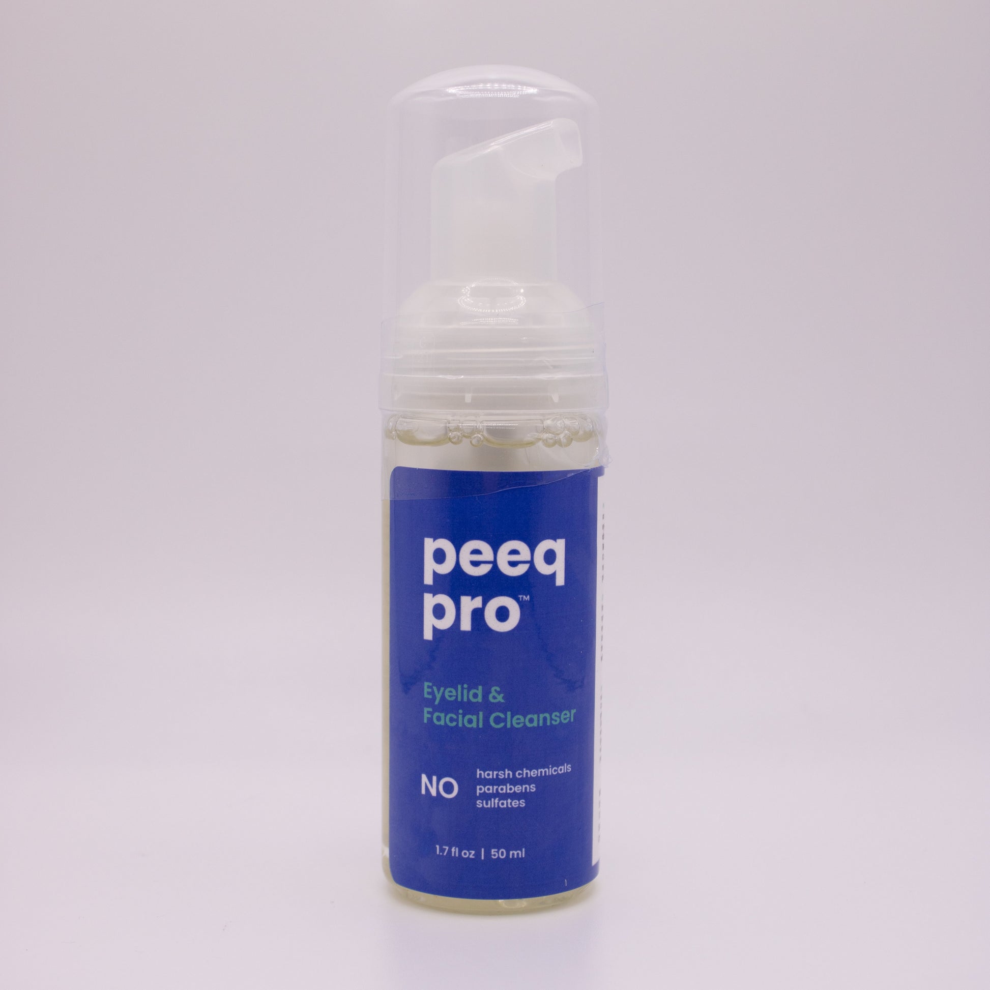 Peeq Pro Foaming Eyelid and Facial Cleanser
