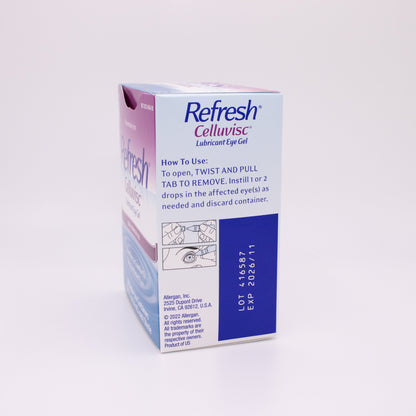 Refresh Celluvisc Lubricant Eye Gel (30 vials)