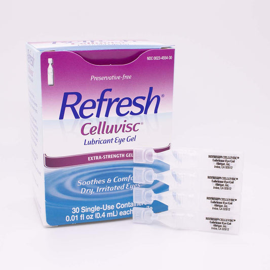 Refresh Celluvisc 30 vials box and prod