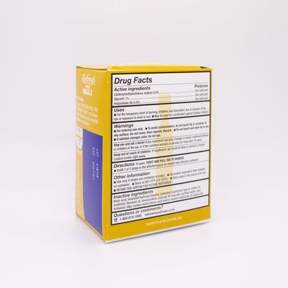 Refresh Optive Mega-3 PF Lubricant Eye Drops (30 vials)