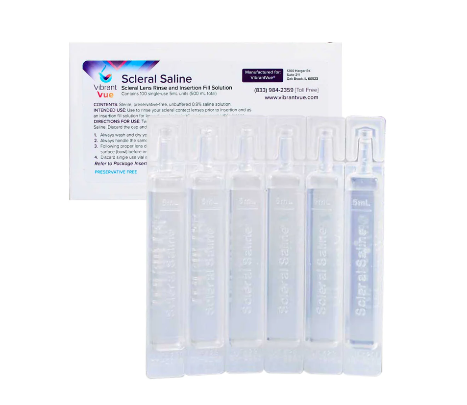 VIBRANTVUE Short Time to Expiration Product - VibrantVue Scleral Saline