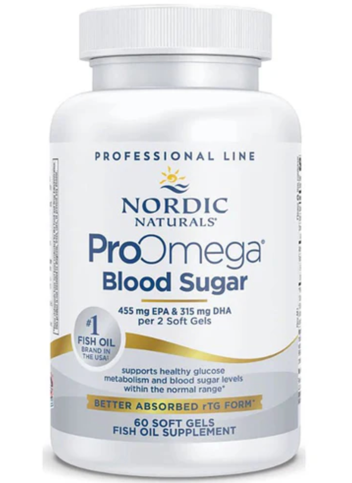 Nordic Naturals ProOmega Blood Sugar 60ct
