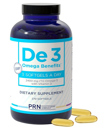 De3 Omega 3 Supplement - 3 Month Supply