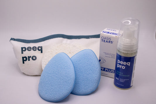 Small Wonder Eyecare custom dry eye box, all products