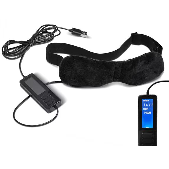 Dry Eye Relief Mask Electric Heated Warm Compress (Wizard Research)