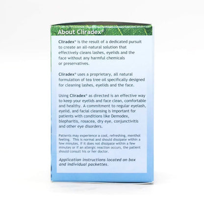 Cliradex Naturally Fresh, Healthy Eyes Cleansing Towelettes (24pk)