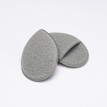 teardrop-shaped facial sponge