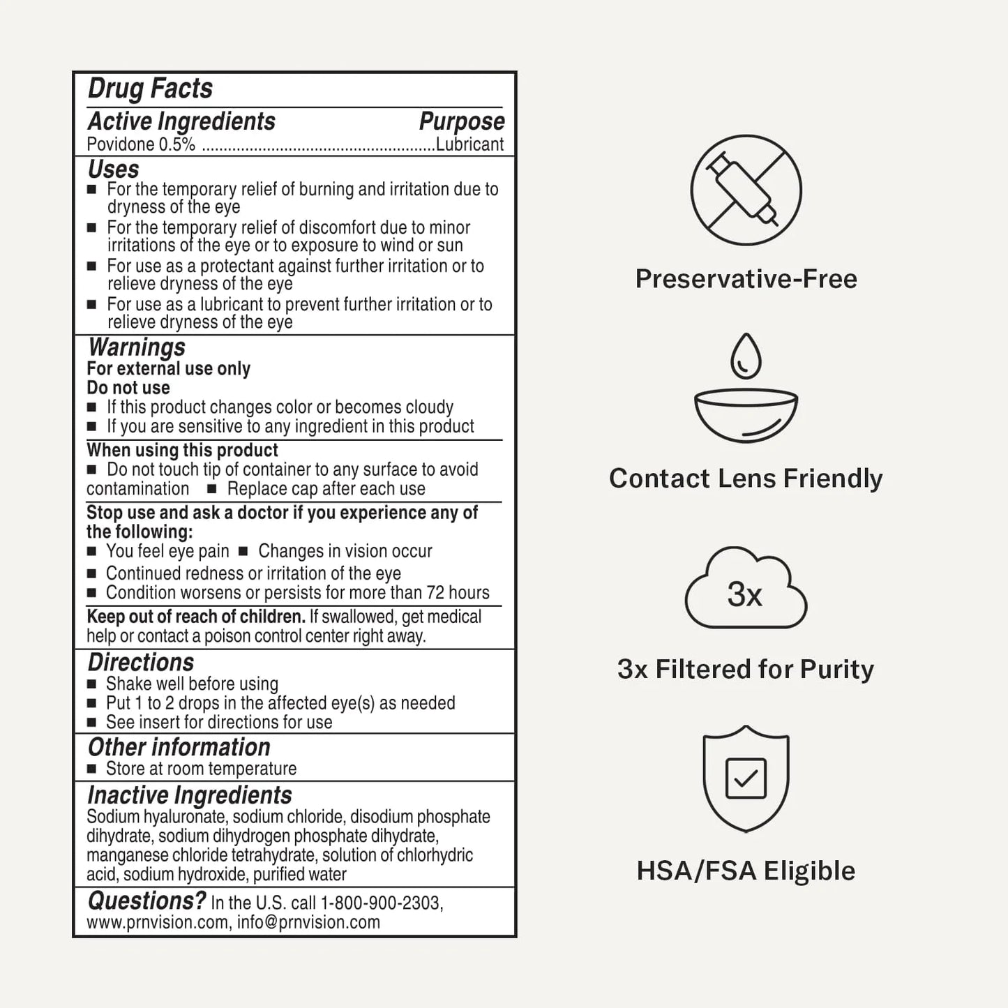 Heyedrate Clinical Lubricating Eye Drops (10mL)