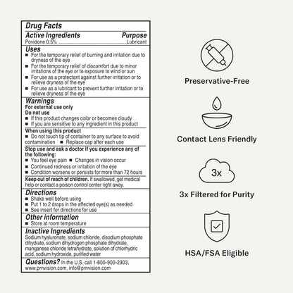 Heyedrate Clinical Lubricating Eye Drops (10mL)