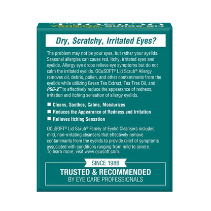 OCuSOFT Lid Scrub Allergy
